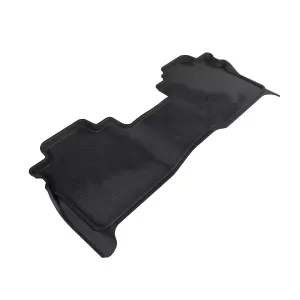 Nissan Titan - 2017 to 2019 - 4 Door Crew Cab [All] (Kagu) (Rear) (With Underseat Storage) (Black)