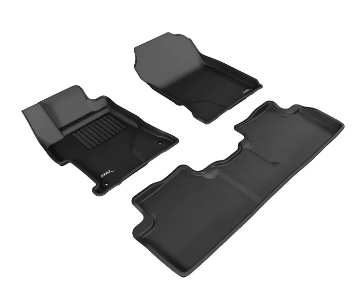 3D MAXpider 2015-2020 Lexus NX/NX Hybrid Kagu 1st Row Floormat - Black