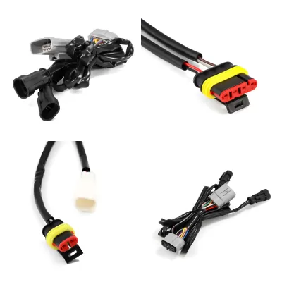 Toyota Sequoia - 2023 to 2025 - SUV [All] (Black) (Amber Sequential Turn Signal, and White DRL) (For Factory Reflector Headlights)