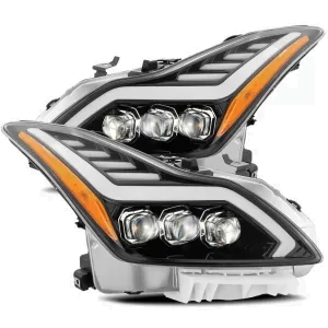 2011 Infiniti G37 AlphaRex NOVA Series LED Projector Headlights