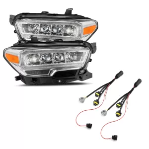 2020 Toyota Tacoma AlphaRex NOVA-Series LED Projector Headlights