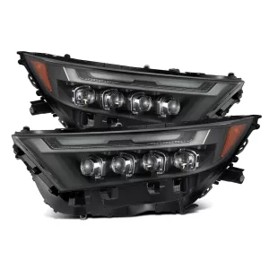 Toyota RAV4 - 2019 to 2021 - SUV [All] (Black) (Sequential Turn Signal) (For Factory LED Projector Headlights)
