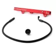 Acura RSX - 2002 to 2006 - Hatchback [All] (Red Fuel Rail With Tucked Fuel Line and Fuel Pressure Gauge)