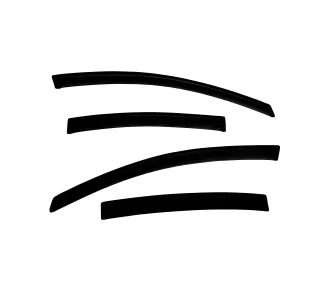 Nissan Sentra - 2007 to 2012 - Sedan [All] (4 Piece Set) (Smoked)