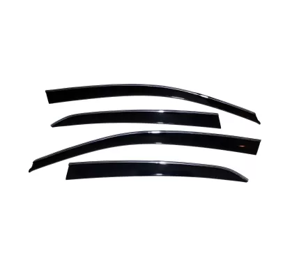 Toyota Camry - 2007 to 2011 - Sedan [All] (4 Piece Set) (Smoked With Chrome Trim)