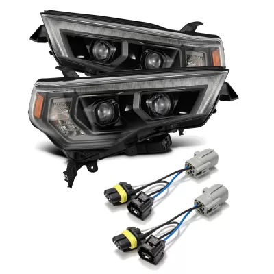 Toyota 4Runner - 2021 to 2024 - SUV [All Except 40th Anniversary Special Ed.] (Alpha Black) (Sequential Turn Signal) (MK II Version)