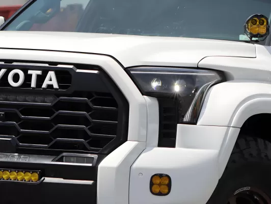 Toyota Sequoia - 2023 to 2026 - SUV [All] (Alpha Black) (Amber Sequential Turn Signal, and Amber DRL) (For Factory Reflector Headlights)