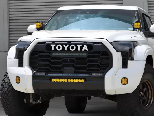 Toyota Sequoia - 2023 to 2026 - SUV [All] (Alpha Black) (Amber Sequential Turn Signal, and Amber DRL) (For Factory Reflector Headlights)