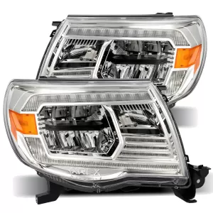 Toyota Tacoma - 2005 to 2011 - All [All] (Chrome) (Crystal Version) (Sequential Turn Signal) (Without DRL Conversion)