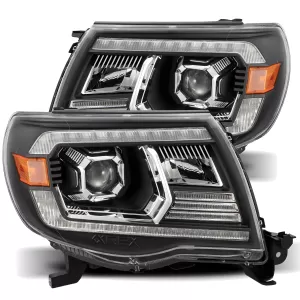 Toyota Tacoma - 2005 to 2011 - All [All] (Black) (Sequential Turn Signal) (Without DRL Conversion)