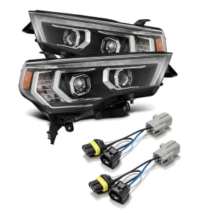 2021 Toyota 4Runner AlphaRex LUXX-Series LED Projector Headlights