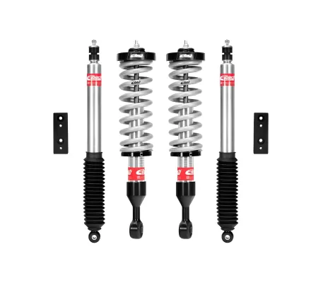 Toyota Tacoma - 2005 to 2015 - All [Base 2.7L 4WD, Base 4.0L 4WD] (Front and Rear) (Stage 2) (For 6 Lug Wheels) (Front Fully Height Adjustable) (Without Rear Lift Blocks)