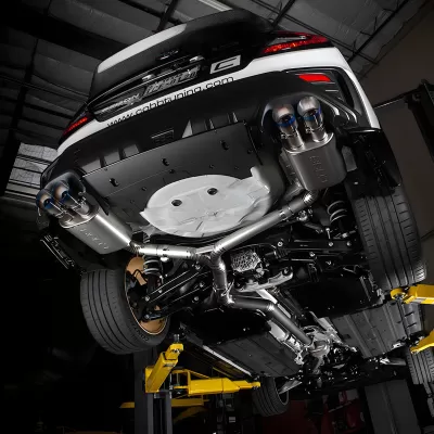 Subaru WRX - 2022 to 2025 - Sedan [All] (Full Titanium Cat-Back Exhaust System) (Quad Blued Titanium Tips)