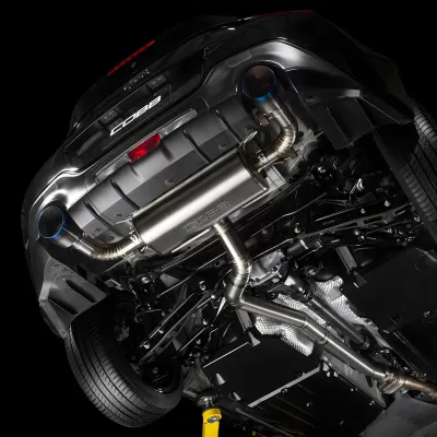 Subaru BRZ - 2022 to 2025 - Coupe [All] (Full Titanium Cat-Back Exhaust System) (Dual Blued Titanium Tips)