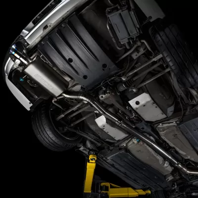 Subaru Impreza - 2002 to 2007 - All [WRX 2.0L, WRX 2.5L, WRX Limited, WRX TR] (Full Titanium Cat-Back Exhaust System) (Blued Titanium Tip)