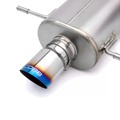 Subaru Impreza - 2002 to 2007 - All [WRX 2.0L, WRX 2.5L, WRX Limited, WRX TR] (Full Titanium Cat-Back Exhaust System) (Blued Titanium Tip)