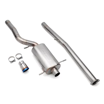 Subaru Impreza - 2002 to 2007 - All [WRX 2.0L, WRX 2.5L, WRX Limited, WRX TR] (Full Titanium Cat-Back Exhaust System) (Blued Titanium Tip)