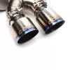 Subaru Impreza - 2011 to 2014 - Sedan [WRX, WRX Limited, WRX Premium] (Full Titanium Cat-Back Exhaust System) (Quad Blued Titanium Tips)