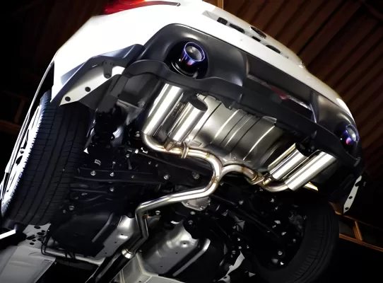 Toyota 86 - 2017 to 2020 - Coupe [All] (Dual Burnt Titanium Tips)