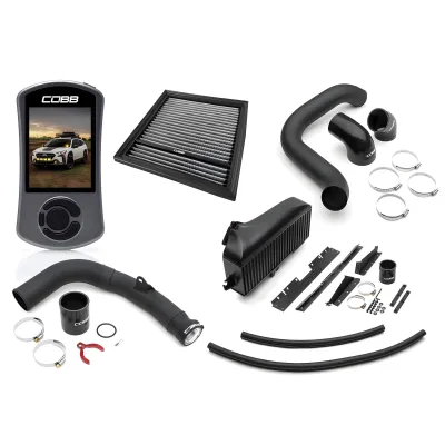 Subaru Outback - 2023 to 2025 - SUV [Limited XT, Onyx Ed. XT, Touring XT, Wilderness, Wilderness XT] (Black Intake Tube With Panel Filter) (Black Top Mount Intercooler)