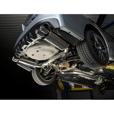 Subaru WRX STI - 2015 to 2021 - Sedan [All] (Gentlemans Exhaust V2) (Dual Mufflers) (Quad Polished Tips) (Un-Resonated)
