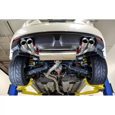 Subaru Impreza - 2011 to 2014 - Hatchback [WRX, WRX Limited, WRX Premium] (Single Muffler) (Quad Polished Tips) (Resonated)