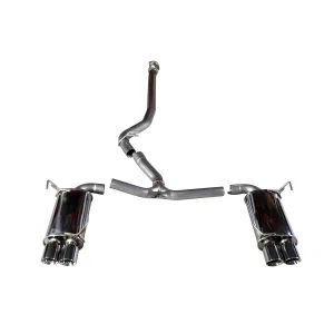 Subaru WRX - 2015 to 2021 - Sedan [All] (Gentlemans Exhaust V2) (Dual Mufflers) (Quad Polished Tips) (Un-Resonated)