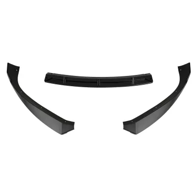 Tesla Model S - 2016 to 2020 - Sedan [All] (Mate Black) (3 Piece) (With Updated Bumper)