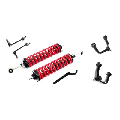 Toyota Tacoma - 2005 to 2015 - All [All] (Front) (For 6 Lug Wheel Models) (Front Height Adjustable Coilovers) (Includes Front Lift Upper Control Arms and End Links)