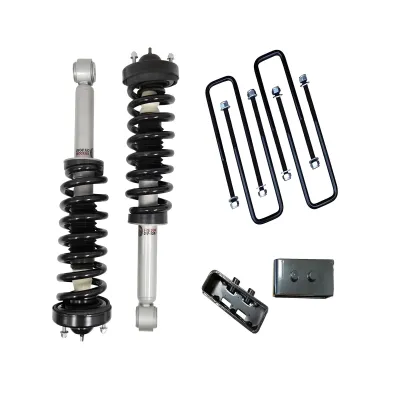 Toyota Tundra - 2007 to 2021 - All [All] (Front and Rear) (Front Coilovers) (Rear Lift Blocks) (Without Rear Shocks) (3 Inch Version)