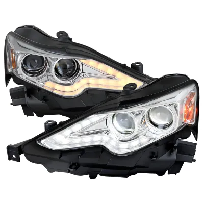 Lexus IS 350 - 2014 to 2016 - Sedan [All] (LED Projector, Fiber Optic LED Switchback Accent Lights) (LED High Beams) (Not Compatible With Models Using Factory Single Projector Headlights)