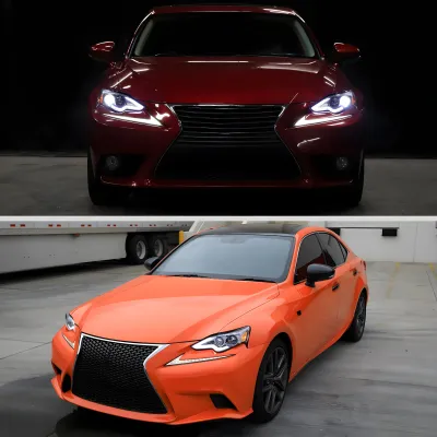 Lexus IS 250 - 2014 to 2015 - Sedan [All] (LED Projector, Fiber Optic LED Switchback Accent Lights) (LED High Beams) (Not Compatible With Models Using Factory Single Projector Headlights)