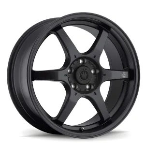 Universal (17x7.5, 5x114.3, 35mm, Matte Black)