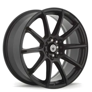 Universal (17x7, 5x100 / 5x114.3, 45mm, Matte Black)