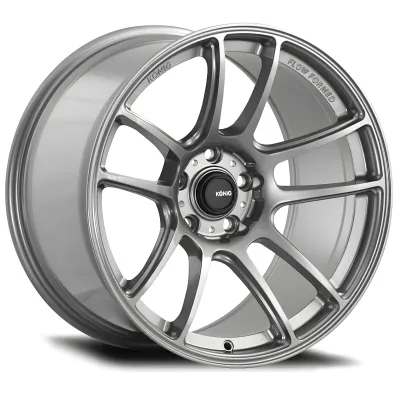 Universal (15x8, 4x100, 36mm, Titanium Metallic) (Less Concave)