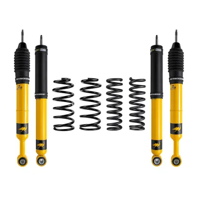 Toyota 4Runner - 2010 to 2024 - SUV [40th Anniversary Special Ed., Limited, Limited Nightshade, Nightshade, SR5, SR5 Premium, TRD OFF ROAD, TRD OFF ROAD Premium, TRD PRO, TRD Sport, Trail, Trail Premium, Trail Special Ed., Venture] with 4.0L & 4WD (Front Standard Load / Rear Heavy Load) (Front and Rear Nitro Plus Kit) (Includes Front Adjustable Spring Perches) (Includes Front and Rear Springs)