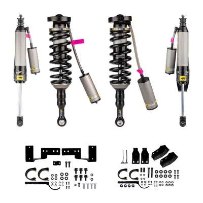 Toyota Tacoma - 2016 to 2023 - All [Limited, SR, SR5, TRD Off Road, TRD PRO, TRD Sport, Trail] with 2.7L/3.5L & 4WD (Front Medium Load / Rear Standard Load) (Front and Rear BP51 Kit) (Includes Adjustable Front Coilovers) (Includes Rear Shocks) (Includes Reservoir Brackets)