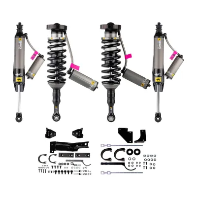 Toyota FJ Cruiser - 2010 to 2014 - SUV [Base 4WD] (Front Medium Load / Rear Standard Load) (Rear No Lift) (Complete Front and Rear BP51 Kit) (Includes Adjustable Front Coilovers) (Includes Reservoir Brackets)