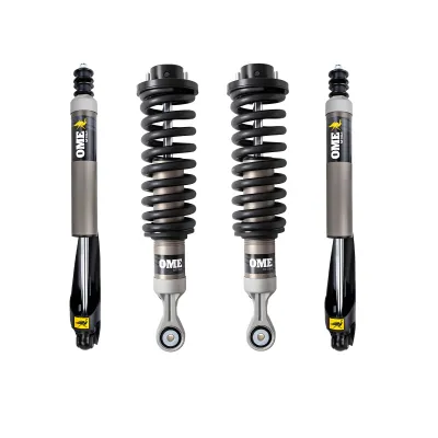 Toyota Tundra - 2022 to 2025 - All [1794 Ed., 1794 Ed. Hybrid, Capstone, Limited, Limited Hybrid, Platinum, Platinum Hybrid, SR, SR5, TRD PRO] with 3.4L & 4WD (Without Rear Load-Leveling Air Suspension) (Standard Load) (Front and Rear MT64 Kit) (Includes Front Adjustable Spring Perches) (Includes Front Springs)