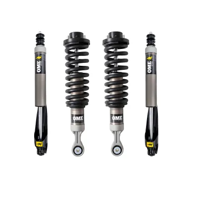 Toyota Tundra - 2022 to 2026 - All [1794 Ed., 1794 Ed. Hybrid, Capstone, Limited, Limited Hybrid, Platinum, Platinum Hybrid, SR, SR5, TRD PRO] with 3.4L & 4WD (Without Rear Load-Leveling Air Suspension) (Front Medium Load / Rear Standard Load) (Front and Rear MT64 Kit) (Includes Front Adjustable Spring Perches) (Includes Front Springs)