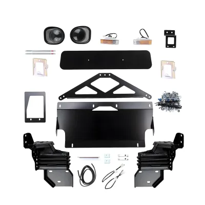 Toyota Tundra - 2007 to 2013 - All [Base, Base FFV, Limited, Limited FFV, Platinum, Platinum FFV, SR5, SR5 FFV, Tundra Grade, Tundra Grade FFV] with 4.6L/4.7L/5.7L & 4WD (Deluxe) : Bumper Hardware