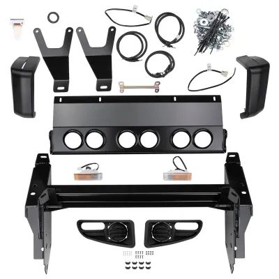 Toyota Tacoma - 2005 to 2011 - All [Base 2.7L 4WD, Base 4.0L 4WD] (Deluxe) (With ARB Fog Light Provisions) : Bumper Hardware