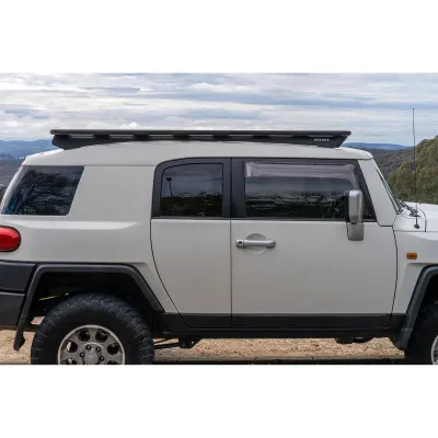 Toyota FJ Cruiser - 2007 to 2014 - SUV [All] (BASE Roof Rack) (Full Length) (ARB Integrit Textured Black Powder Coat Finish)