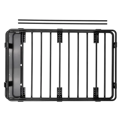 Toyota Land Cruiser - 2008 to 2021 - SUV [All] (Classic Roof Rack) (Cage Series) (Full Length) (Millennium Gray Powder Coat Satin Finish)