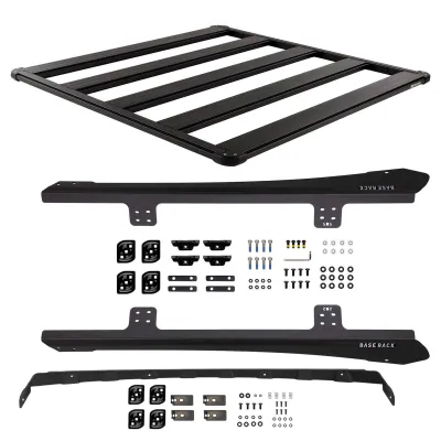 Toyota FJ Cruiser - 2007 to 2014 - SUV [All] (BASE Roof Rack) (Cab Length, Extra Width) (ARB Integrit Textured Black Powder Coat Finish)