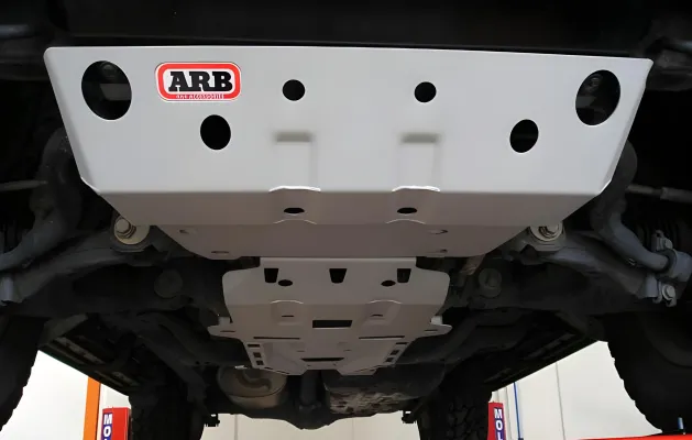 Toyota 4Runner - 2010 to 2024 - SUV [40th Anniversary Special Ed., Limited, Limited Nightshade, Nightshade, SR5, SR5 Premium, TRD OFF ROAD, TRD OFF ROAD Premium, TRD PRO, TRD Sport, Trail, Trail Premium, Trail Special Ed., Venture] with 4.0L & 4WD (3 Panel System) (Engine, Transmission, and Transfer Case Protection) (For KDSS Models Only)