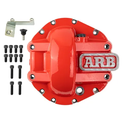 Nissan Frontier - 2005 to 2017 - All [LE, Nismo, PRO 4X, S, SE, SL, SV] with 4.0L & 4WD (Rear Differential Cover) (Red) (For M226 Axle Only)