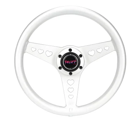 Universal (Rigid) (Heart Cutout) (Silver Anodized) (330mm Diameter) (1