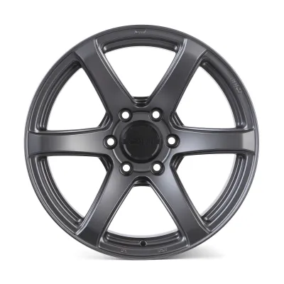 Universal (17x9, 6x139.7, 0mm) (Matte Gunmetal)