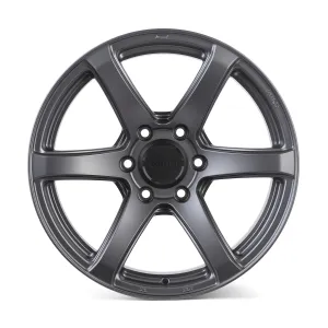 Universal (17x9, 6x139.7, 0mm) (Matte Gunmetal)